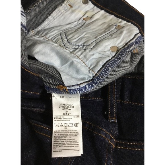 Gap 27R Real Straight EUC Jeans - Picture 5 of 8